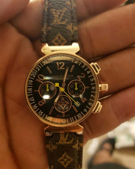 louis vuitton watch counterfeit